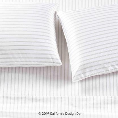 California Design Den: Luxury 600 Thread Count 100% Cotton Sheets, Deep Pocket, Sateen Weave - The Tribalist