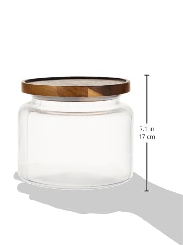 Anchor Hocking: Montana Jar with Acacia Wood Lid (64 Oz)