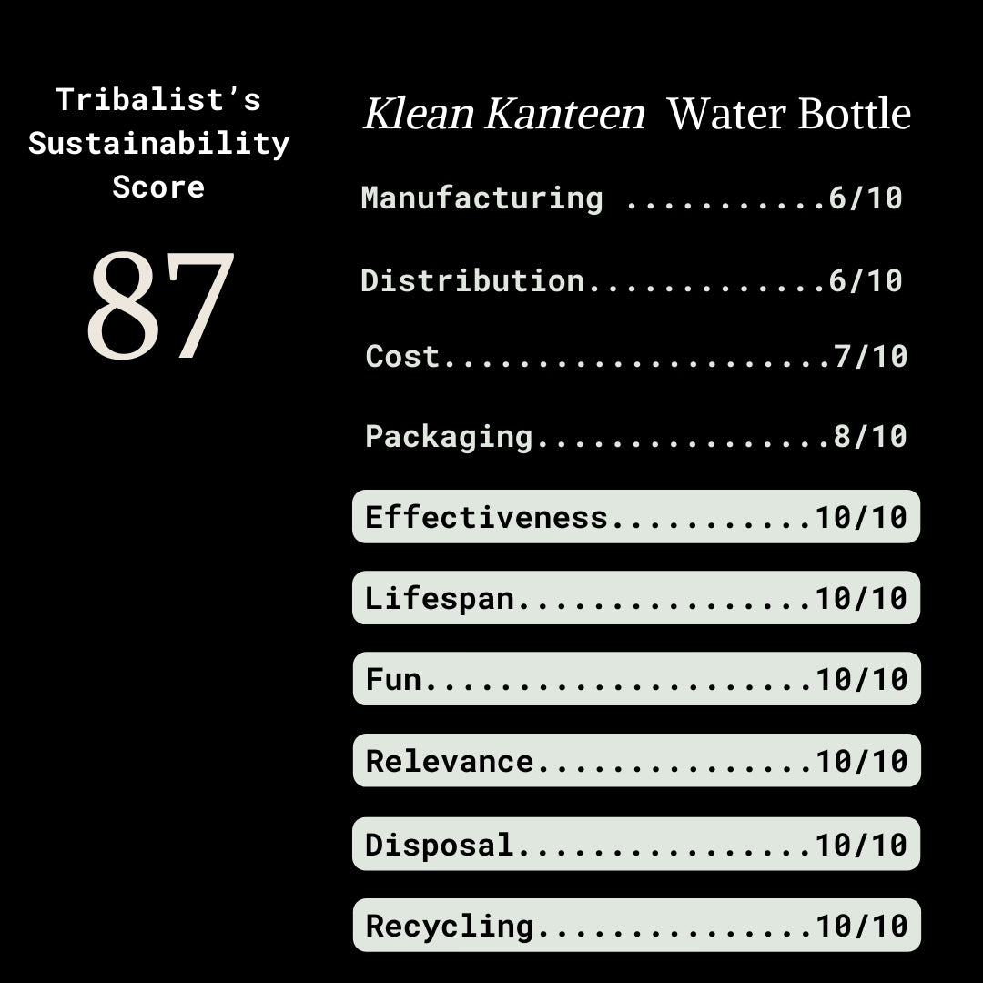 Klean Kanteen: Water Bottle