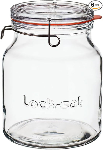 eco-friendly- 2 Liter Storage Glass Jar