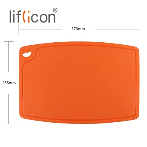 liflicon: 100% Food Grade Thick Silicone Cutting Board (12.6'' x 9.1'') - The Tribalist