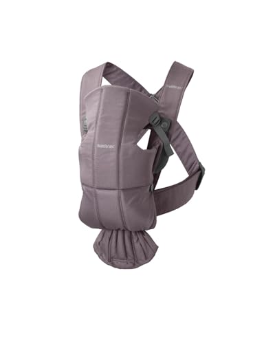 BabyBjörn Baby Carrier Mini, Cotton, Black - The Tribalist