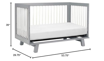 Babyletto: Hudson 3 - in - 1 Convertible Crib with Toddler Bed Conversion Kit | GREENGUARD GOLD Certified - The Tribalist