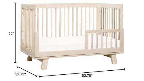 Babyletto: Hudson 3 - in - 1 Convertible Crib with Toddler Bed Conversion Kit | GREENGUARD GOLD Certified - The Tribalist