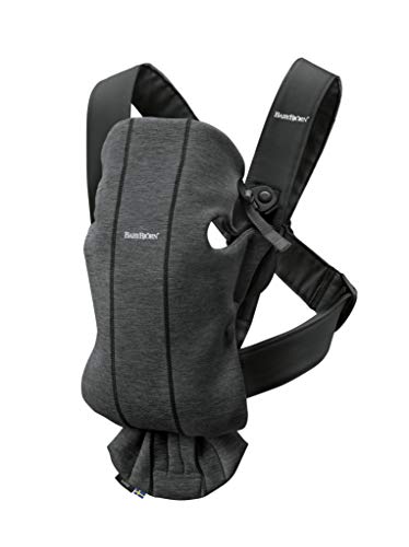 BabyBjörn Baby Carrier Mini, Cotton, Black - The Tribalist