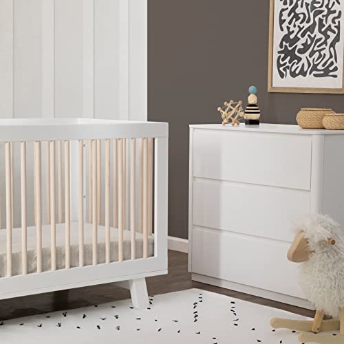 Babyletto: Hudson 3 - in - 1 Convertible Crib with Toddler Bed Conversion Kit | GREENGUARD GOLD Certified - The Tribalist