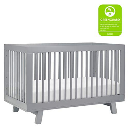 Babyletto: Hudson 3 - in - 1 Convertible Crib with Toddler Bed Conversion Kit | GREENGUARD GOLD Certified - The Tribalist