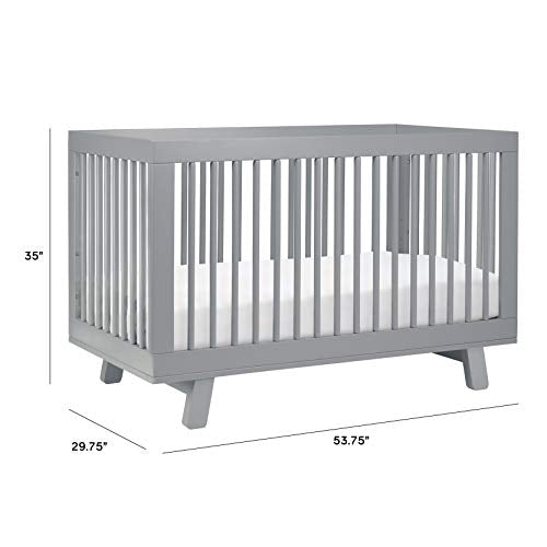 Babyletto: Hudson 3 - in - 1 Convertible Crib with Toddler Bed Conversion Kit | GREENGUARD GOLD Certified - The Tribalist