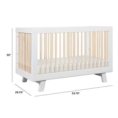 Babyletto: Hudson 3 - in - 1 Convertible Crib with Toddler Bed Conversion Kit | GREENGUARD GOLD Certified - The Tribalist