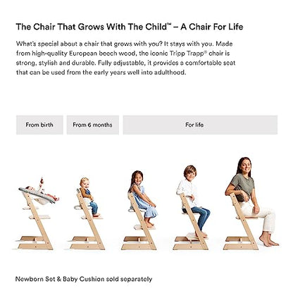 The Tribalist - Tripp Trapp Chair from Stokke - Adjustable, Convertible Chair for Toddlers, Children & Adults