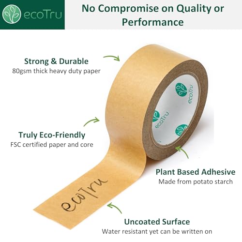 ecotru: Packing Tape (2 Inch x 55 Yard)