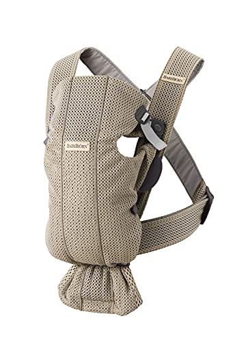 BabyBjörn Baby Carrier Mini, Cotton, Black - The Tribalist