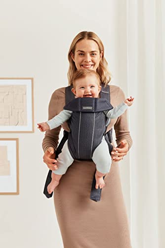 BabyBjörn Baby Carrier Mini, Cotton, Black - The Tribalist