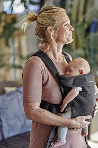 BabyBjörn Baby Carrier Mini, Cotton, Black - The Tribalist