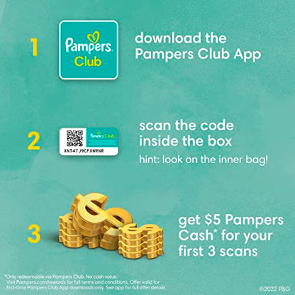 Pampers Pure Protection Diapers - Size 1, 198 Count, Hypoallergenic Premium Disposable Baby Diapers - The Tribalist