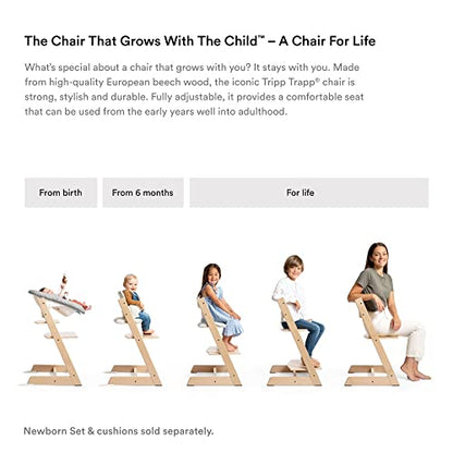 The Tribalist - Tripp Trapp Chair from Stokke - Adjustable, Convertible Chair for Toddlers, Children & Adults