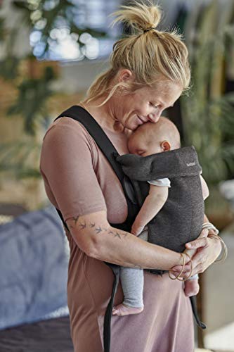 BabyBjörn Baby Carrier Mini, Cotton, Black - The Tribalist