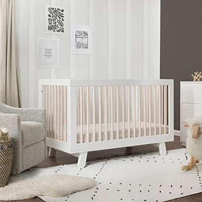 Babyletto: Hudson 3 - in - 1 Convertible Crib with Toddler Bed Conversion Kit | GREENGUARD GOLD Certified - The Tribalist