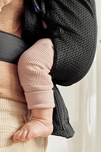 BabyBjörn Baby Carrier Mini, Cotton, Black - The Tribalist