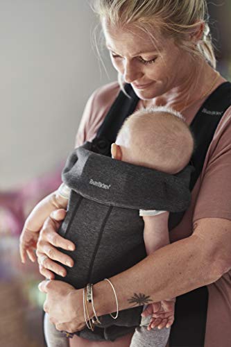 BabyBjörn Baby Carrier Mini, Cotton, Black - The Tribalist