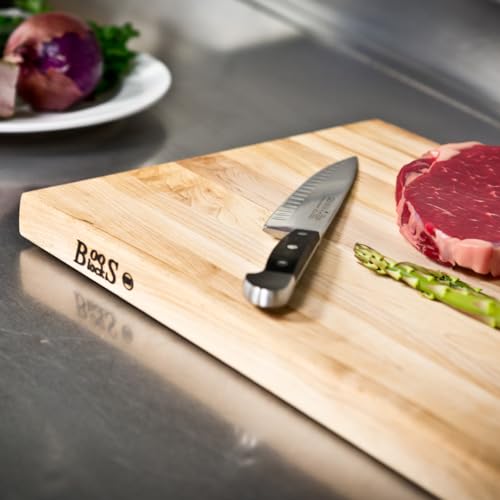 The Tribalist - John Boos: Maple Wood Rectangular Charcuterie Reversible Cutting Board