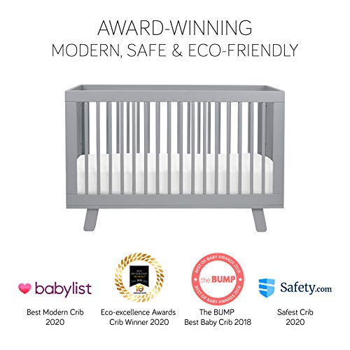 Babyletto: Hudson 3 - in - 1 Convertible Crib with Toddler Bed Conversion Kit | GREENGUARD GOLD Certified - The Tribalist