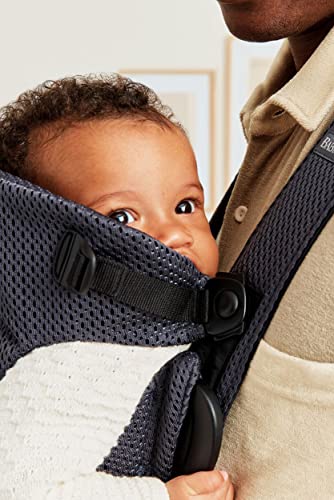 BabyBjörn Baby Carrier Mini, Cotton, Black - The Tribalist