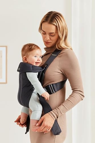 BabyBjörn Baby Carrier Mini, Cotton, Black - The Tribalist