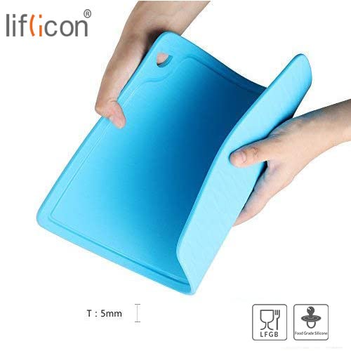 liflicon: 100% Food Grade Thick Silicone Cutting Board (12.6'' x 9.1'') - The Tribalist