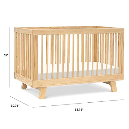 Babyletto: Hudson 3 - in - 1 Convertible Crib with Toddler Bed Conversion Kit | GREENGUARD GOLD Certified - The Tribalist