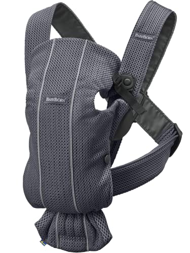 BabyBjörn Baby Carrier Mini, Cotton, Black - The Tribalist