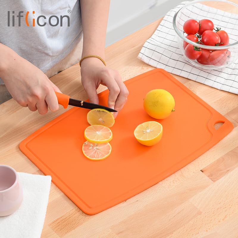 liflicon: 100% Food Grade Thick Silicone Cutting Board (12.6'' x 9.1'') - The Tribalist