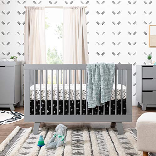 Babyletto: Hudson 3 - in - 1 Convertible Crib with Toddler Bed Conversion Kit | GREENGUARD GOLD Certified - The Tribalist