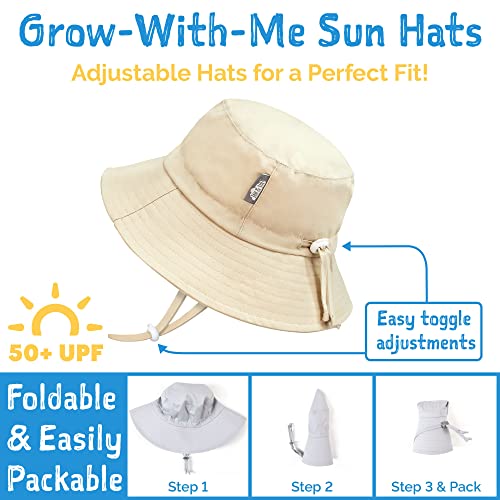 The Tribalist - JAN & JUL Grow-with-Me Cotton Bucket Sun-Hat for Baby and Kids