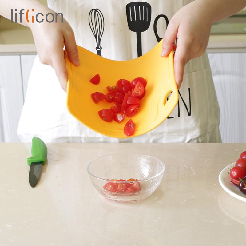 liflicon: 100% Food Grade Thick Silicone Cutting Board (12.6'' x 9.1'') - The Tribalist