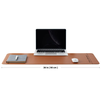 HOMIEAZICOZI: Dual - Sided Cork and Premium PU Leather Desk Mat - The Tribalist