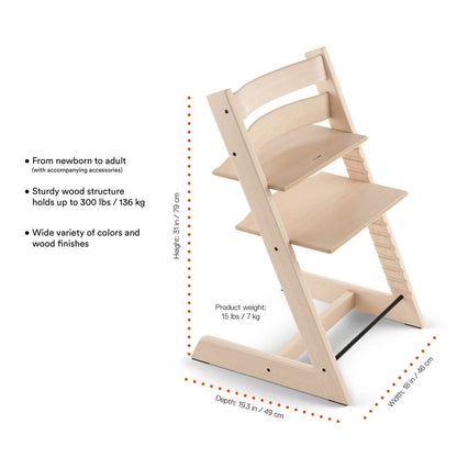 The Tribalist - Tripp Trapp Chair from Stokke - Adjustable, Convertible Chair for Toddlers, Children & Adults