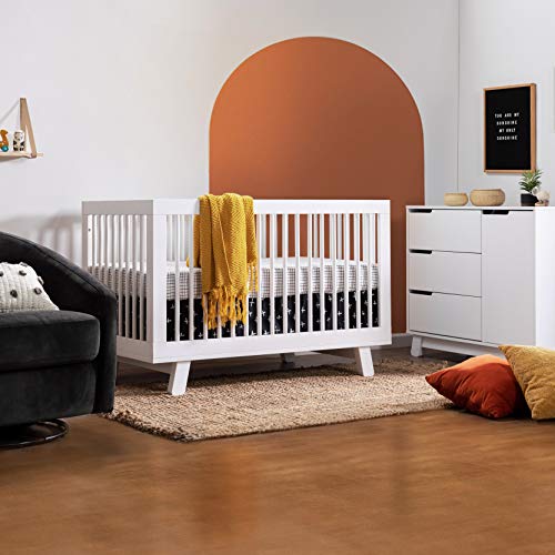 Babyletto: Hudson 3 - in - 1 Convertible Crib with Toddler Bed Conversion Kit | GREENGUARD GOLD Certified - The Tribalist