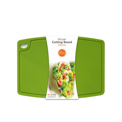 liflicon: 100% Food Grade Thick Silicone Cutting Board (12.6'' x 9.1'') - The Tribalist