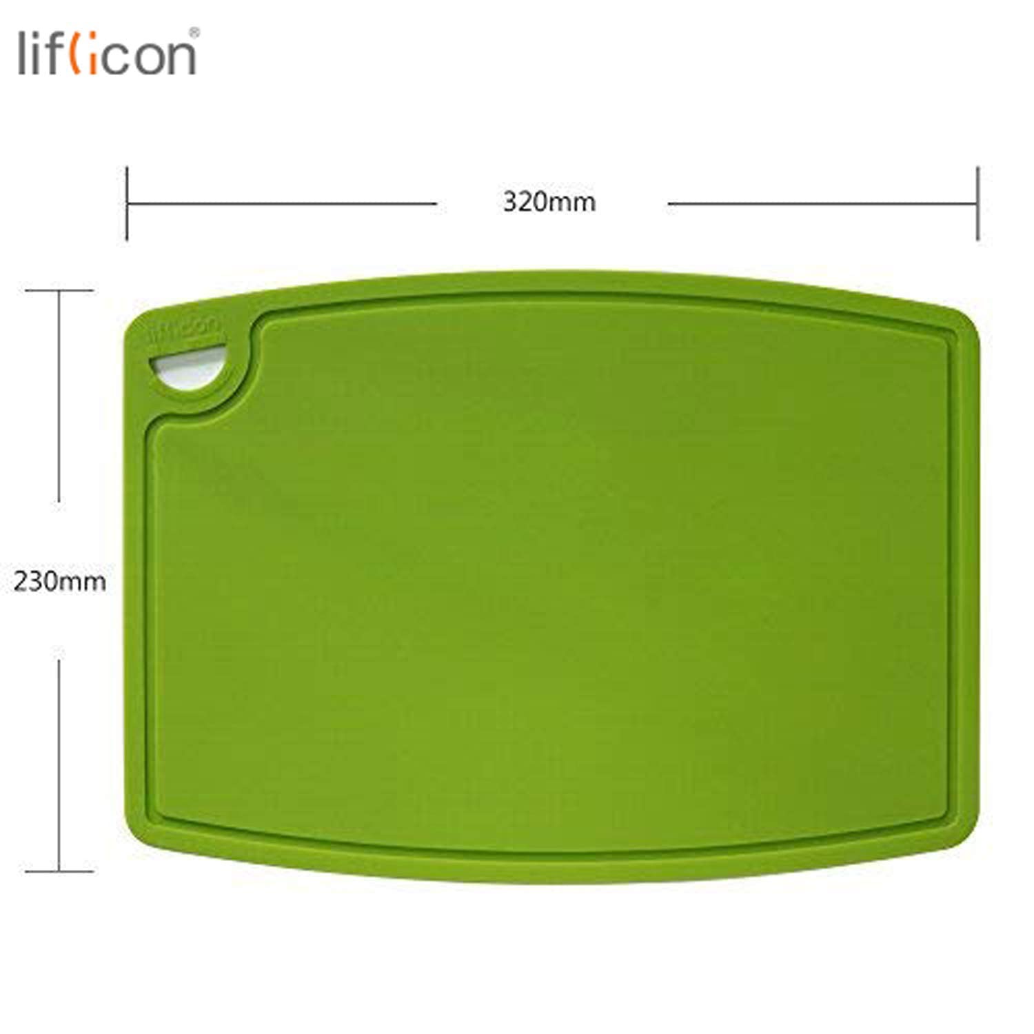 liflicon: 100% Food Grade Thick Silicone Cutting Board (12.6'' x 9.1'') - The Tribalist