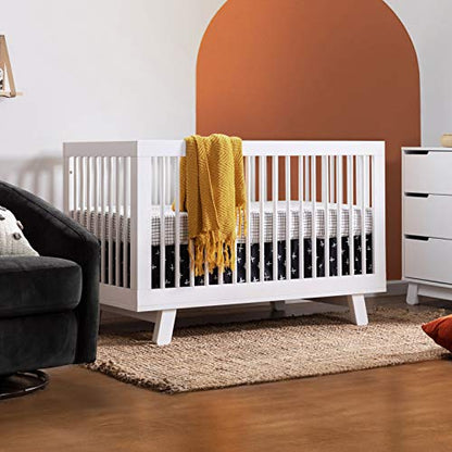 Babyletto: Hudson 3 - in - 1 Convertible Crib with Toddler Bed Conversion Kit | GREENGUARD GOLD Certified - The Tribalist