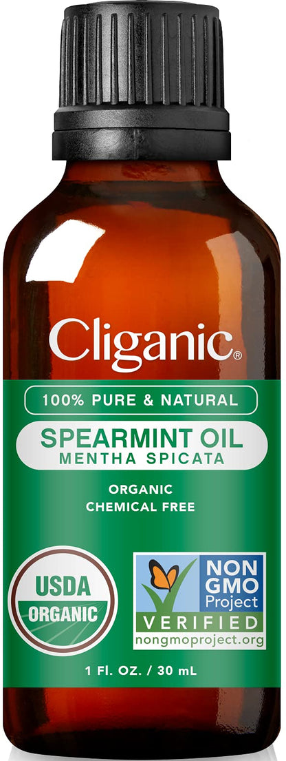 Cliganic: 100% Pure Eucalyptus Essential Oil - USDA Certified Organic, Non-GMO Verified