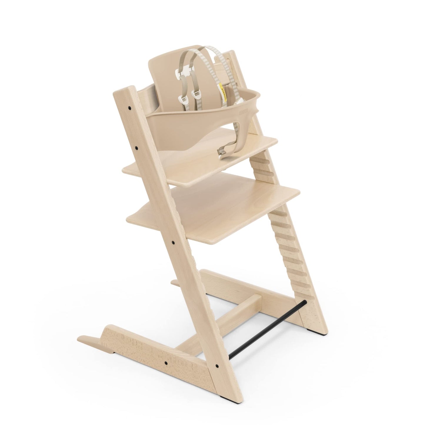 The Tribalist - Tripp Trapp Chair from Stokke, Black - Adjustable, Convertible Chair for Toddlers, Children & Adults