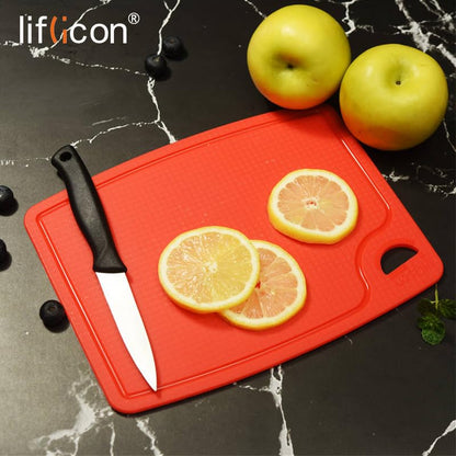 liflicon: 100% Food Grade Thick Silicone Cutting Board (12.6'' x 9.1'') - The Tribalist