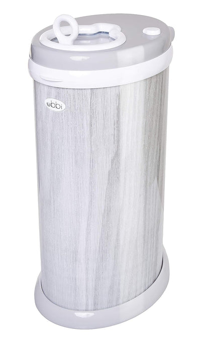 Ubbi Steel Diaper Pail, Odor Locking, No Special Bag Required, Award-Winning, Registry Must-Have, White - The Tribalist