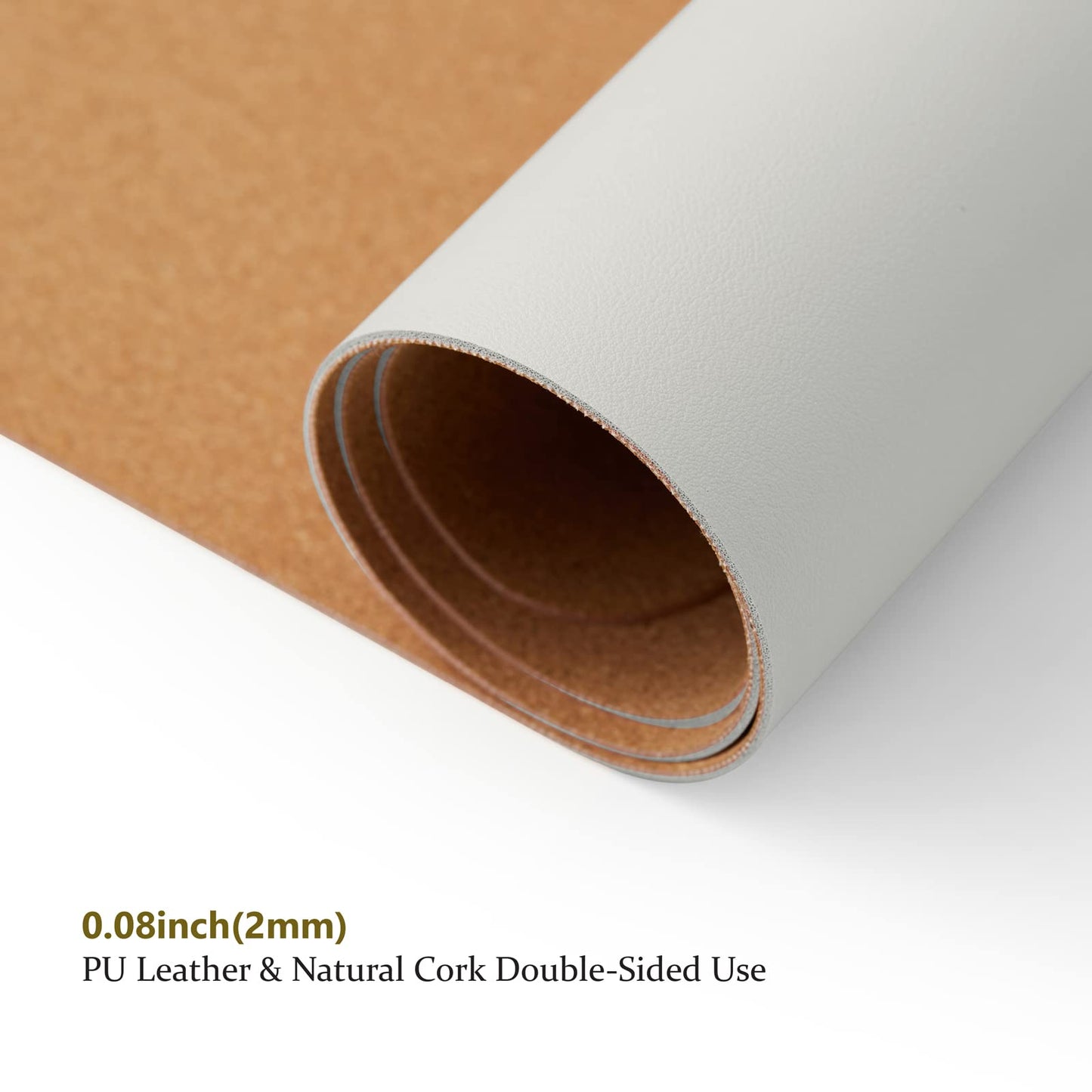 HOMIEAZICOZI: Dual - Sided Cork and Premium PU Leather Desk Mat - The Tribalist