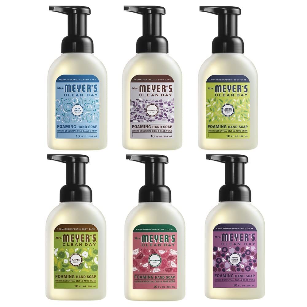 MRS. MEYER'S CLEAN DAY: Refillable and Reusable Starter Kit Foaming Hand Soap - The Tribalist