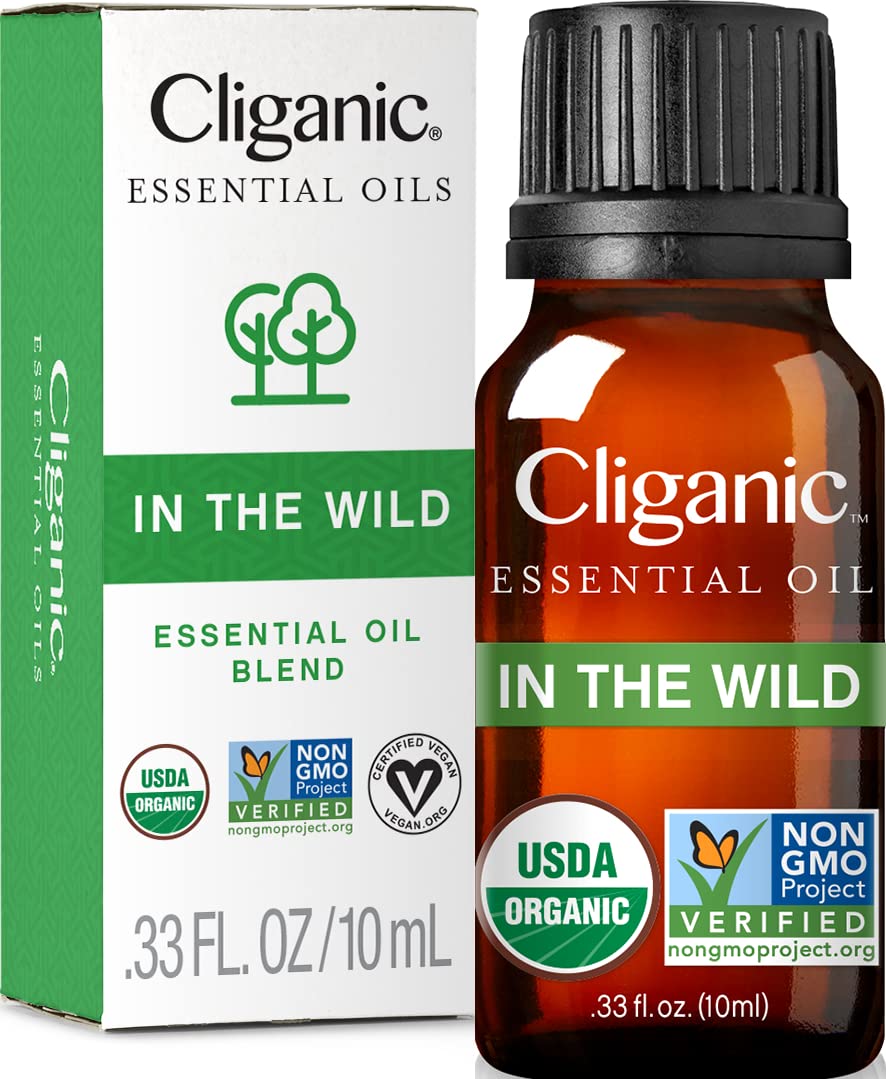 Cliganic: 100% Pure Eucalyptus Essential Oil - USDA Certified Organic, Non-GMO Verified