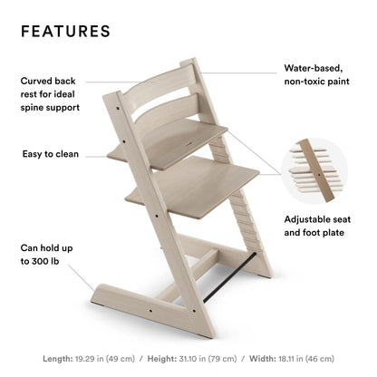 The Tribalist - Tripp Trapp Chair from Stokke - Adjustable, Convertible Chair for Toddlers, Children & Adults