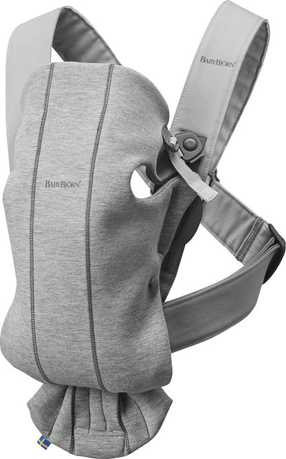 BabyBjörn Baby Carrier Mini, Cotton, Black - The Tribalist